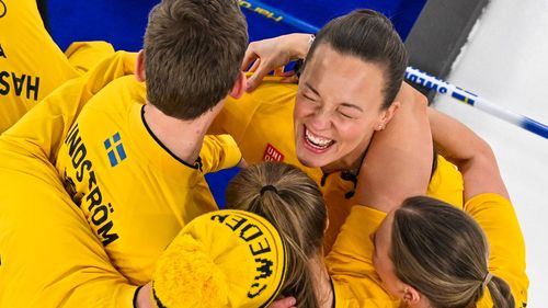 Watch: 'What a comeback!' - 'Tears of joy' as Sweden win curling gold