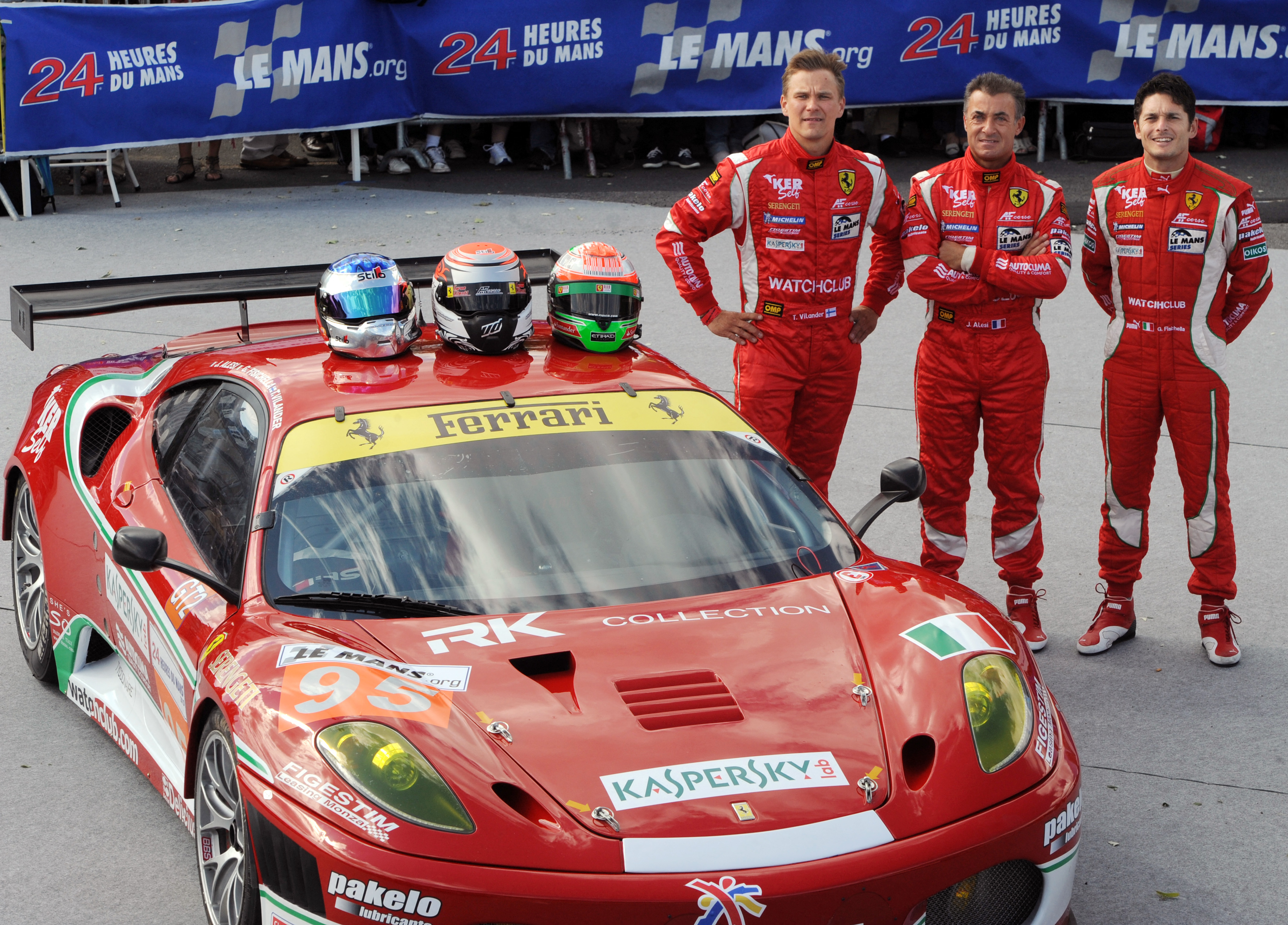 Jean Alesi a 2010-es Le Mans 24h előtt