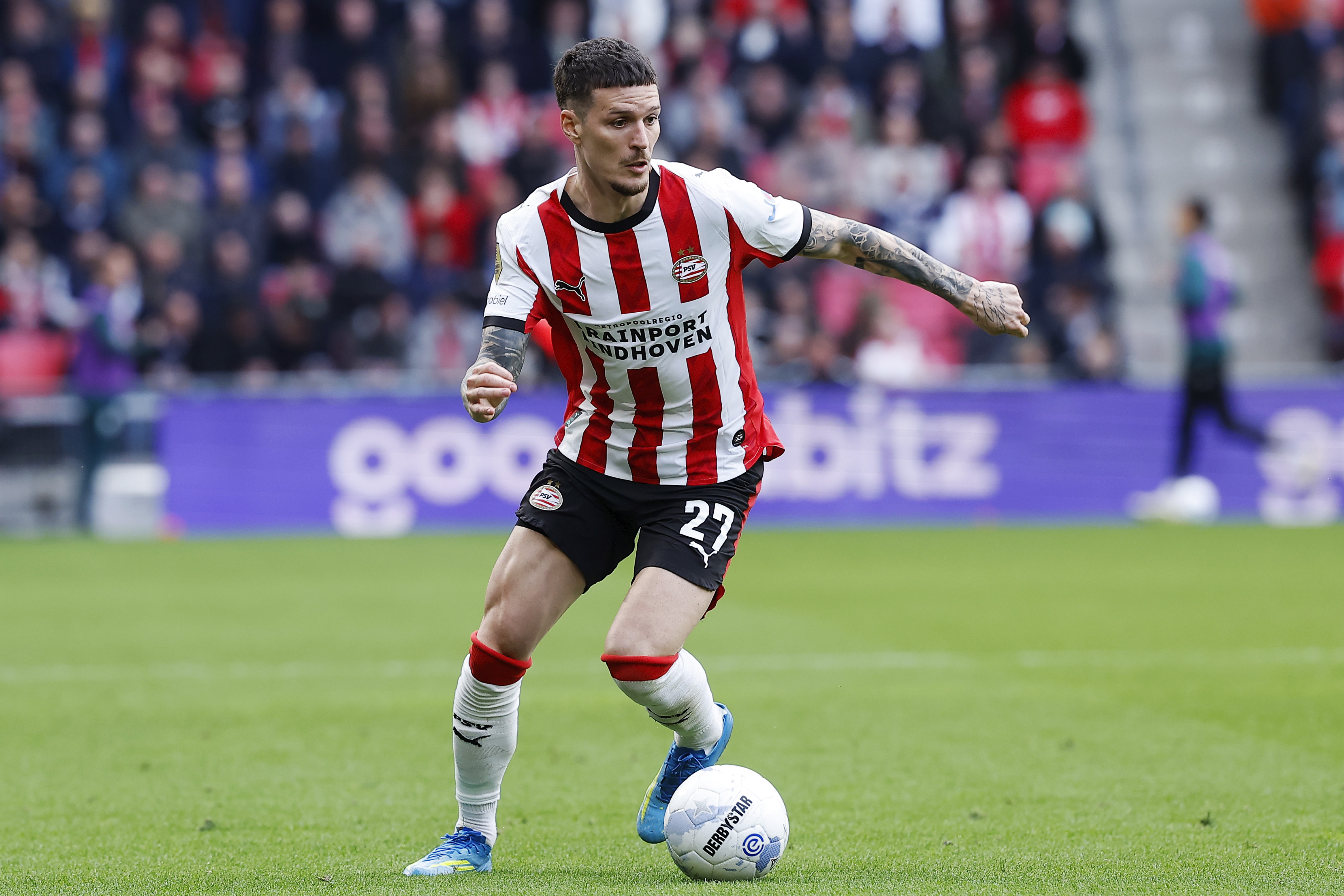 Dennis Man în PSV - Utrecht 4-3.