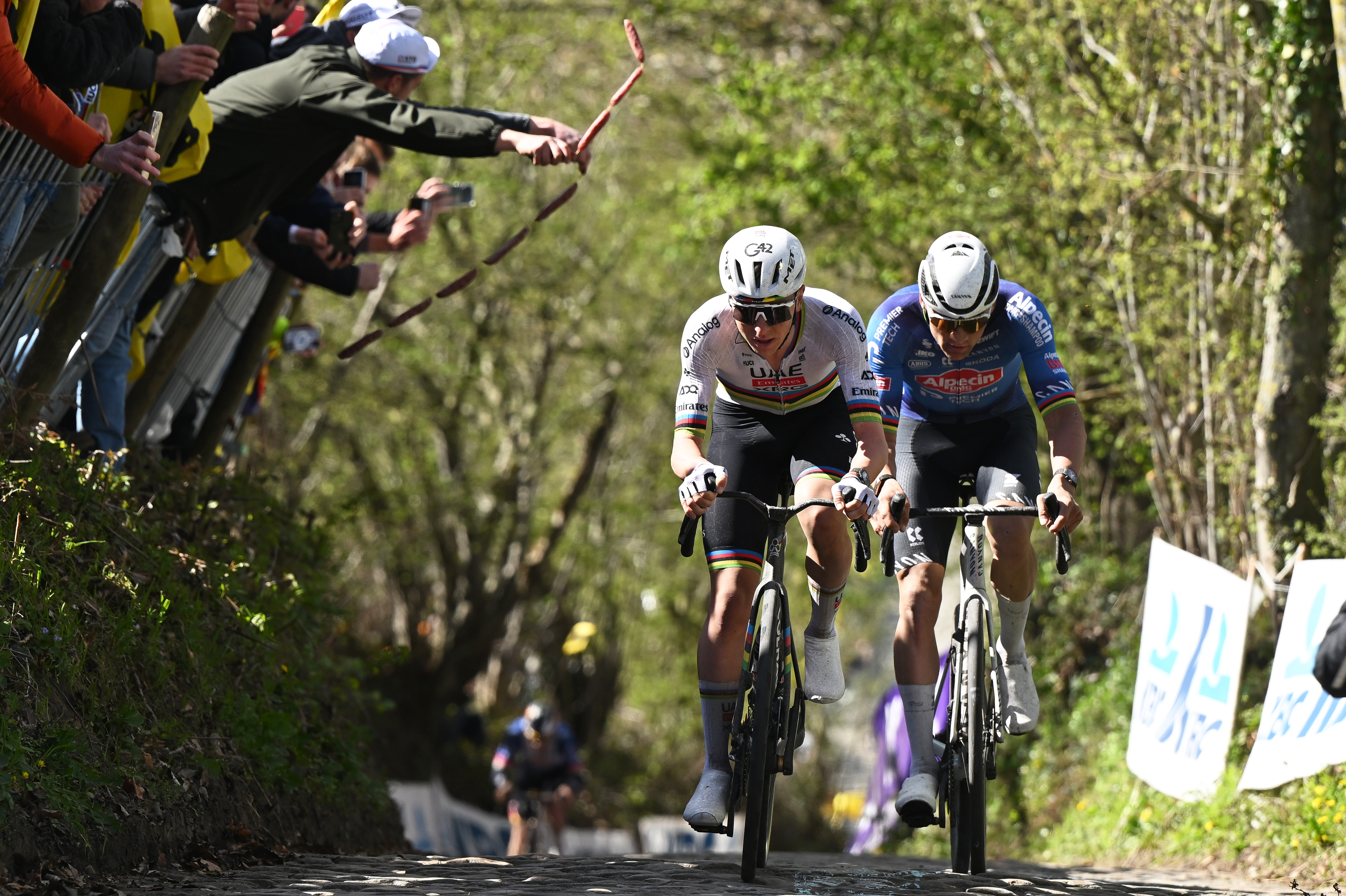 Pogacar shocks Tour of Flanders with early attack