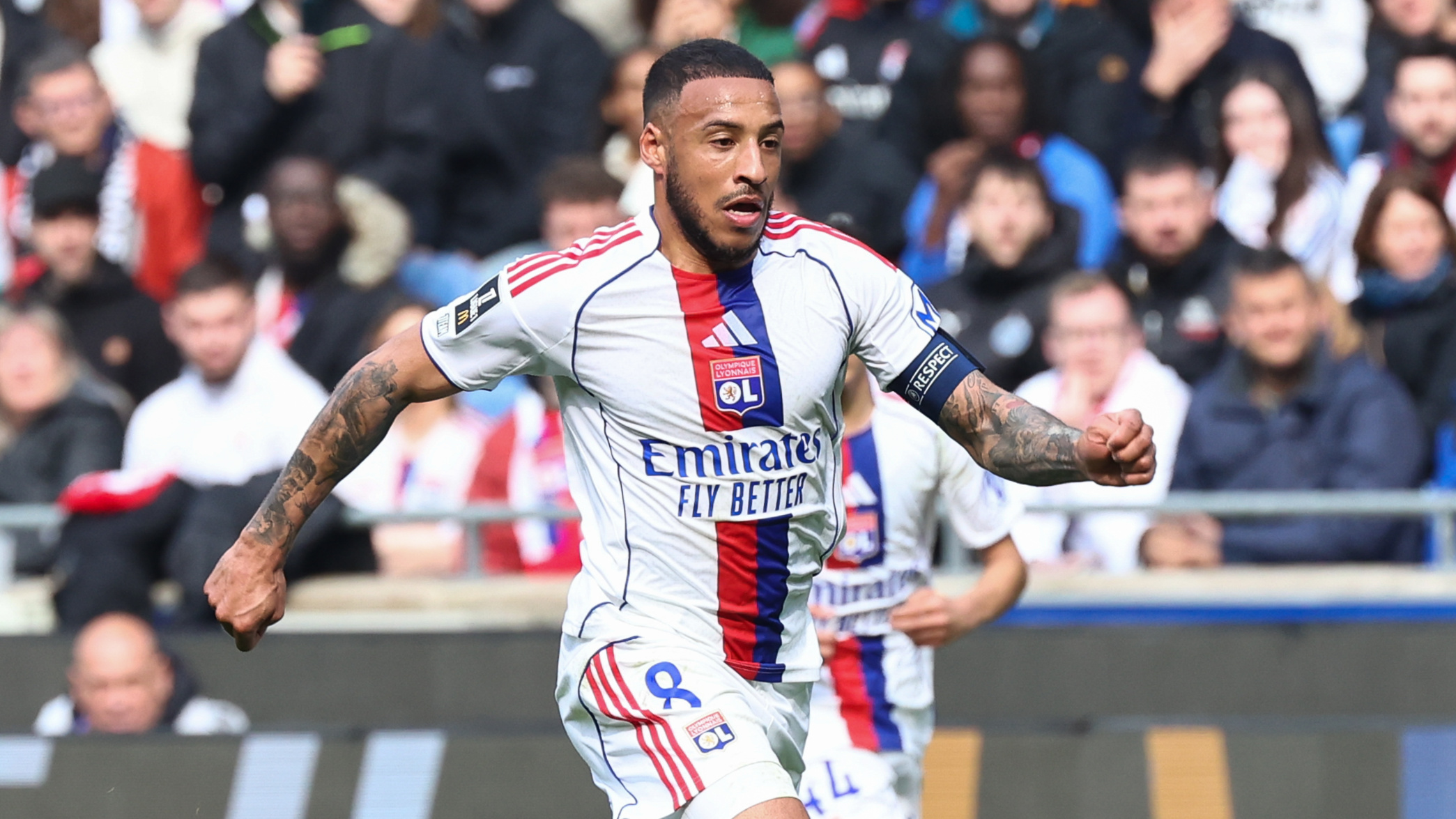 Action du match Angers Lyon