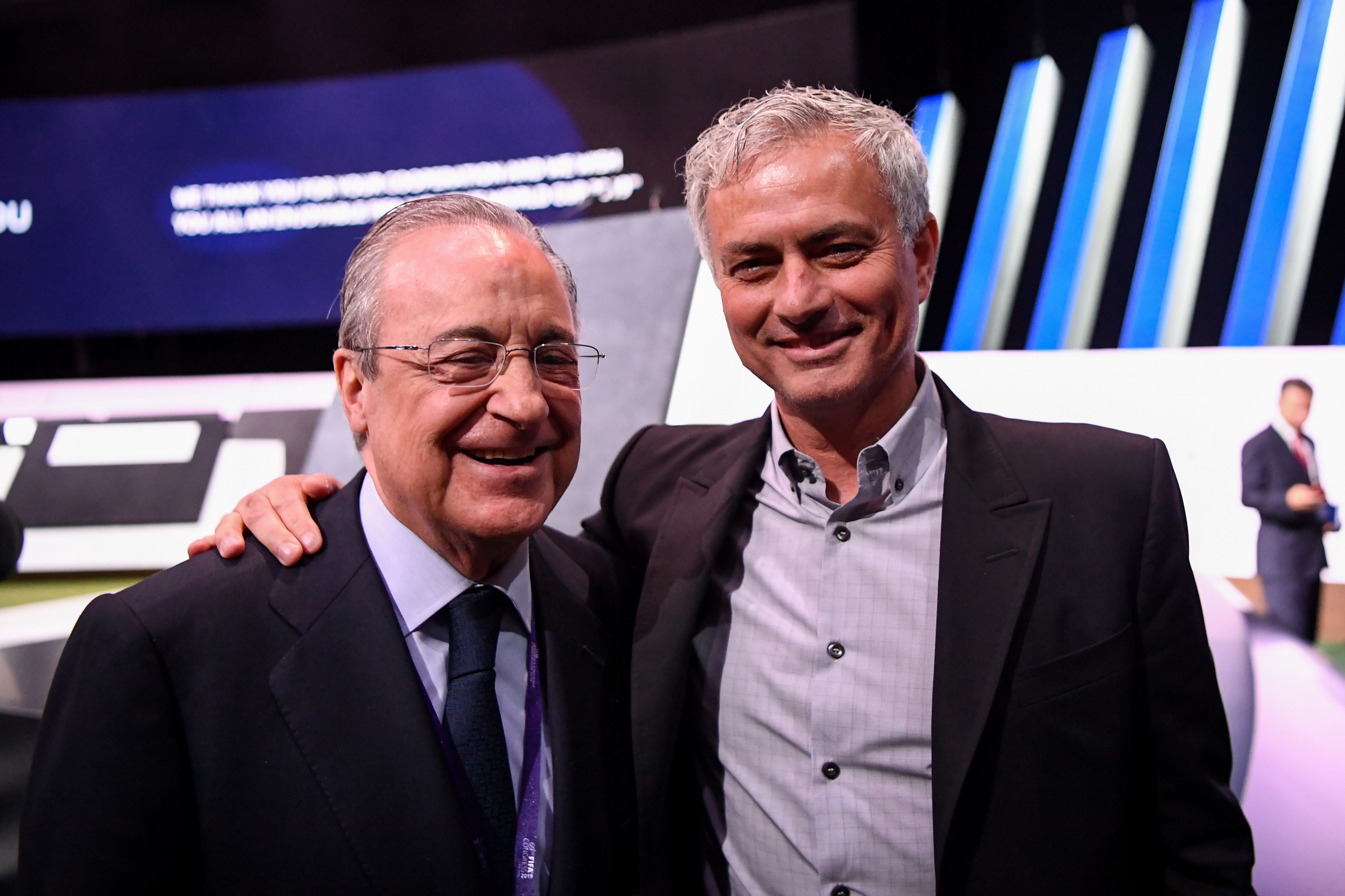 Florentino Pérez und José Mourinho pflegen ein gutes Verhältnis