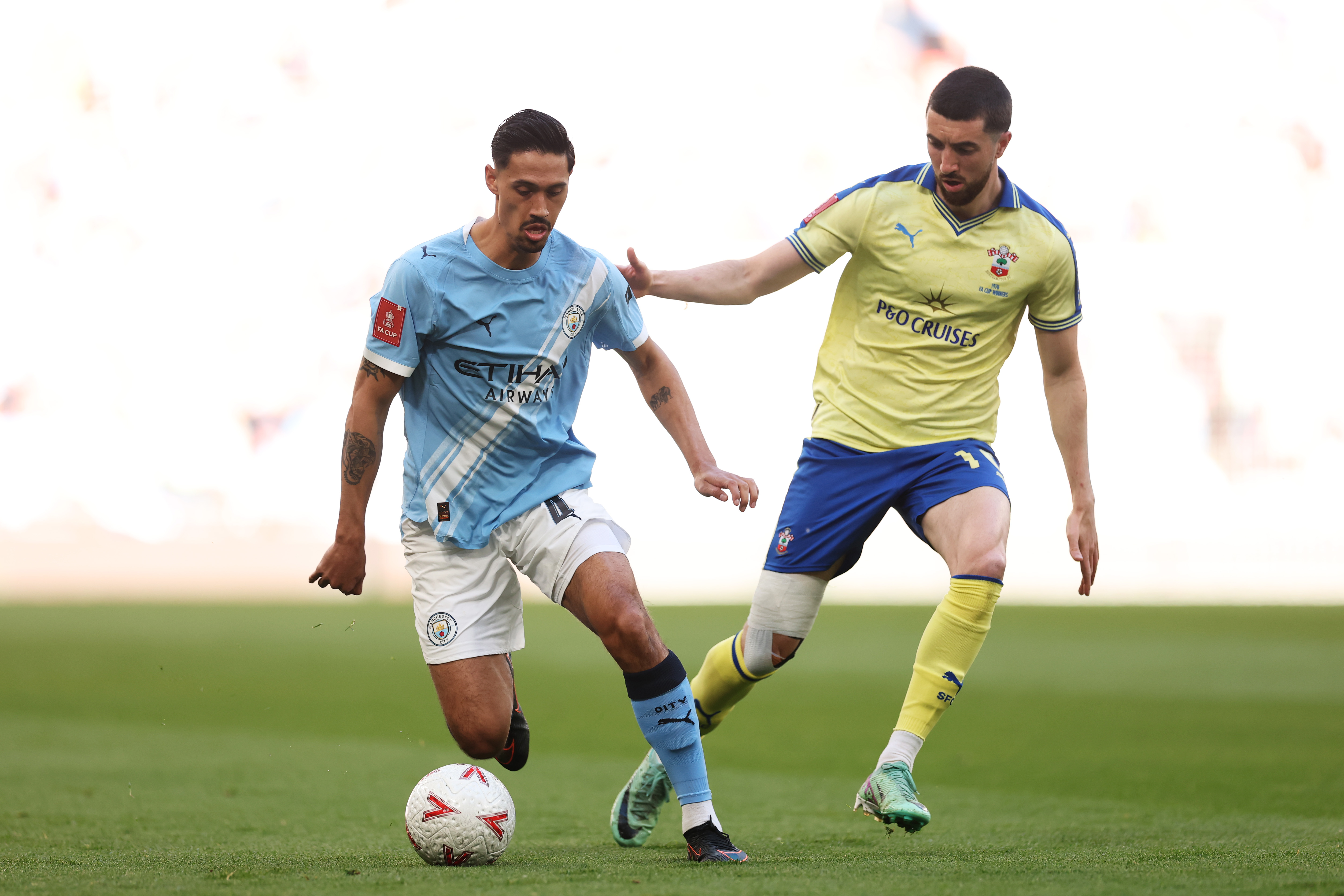 final latest as Haaland on for City in search for opener against resilient Saints