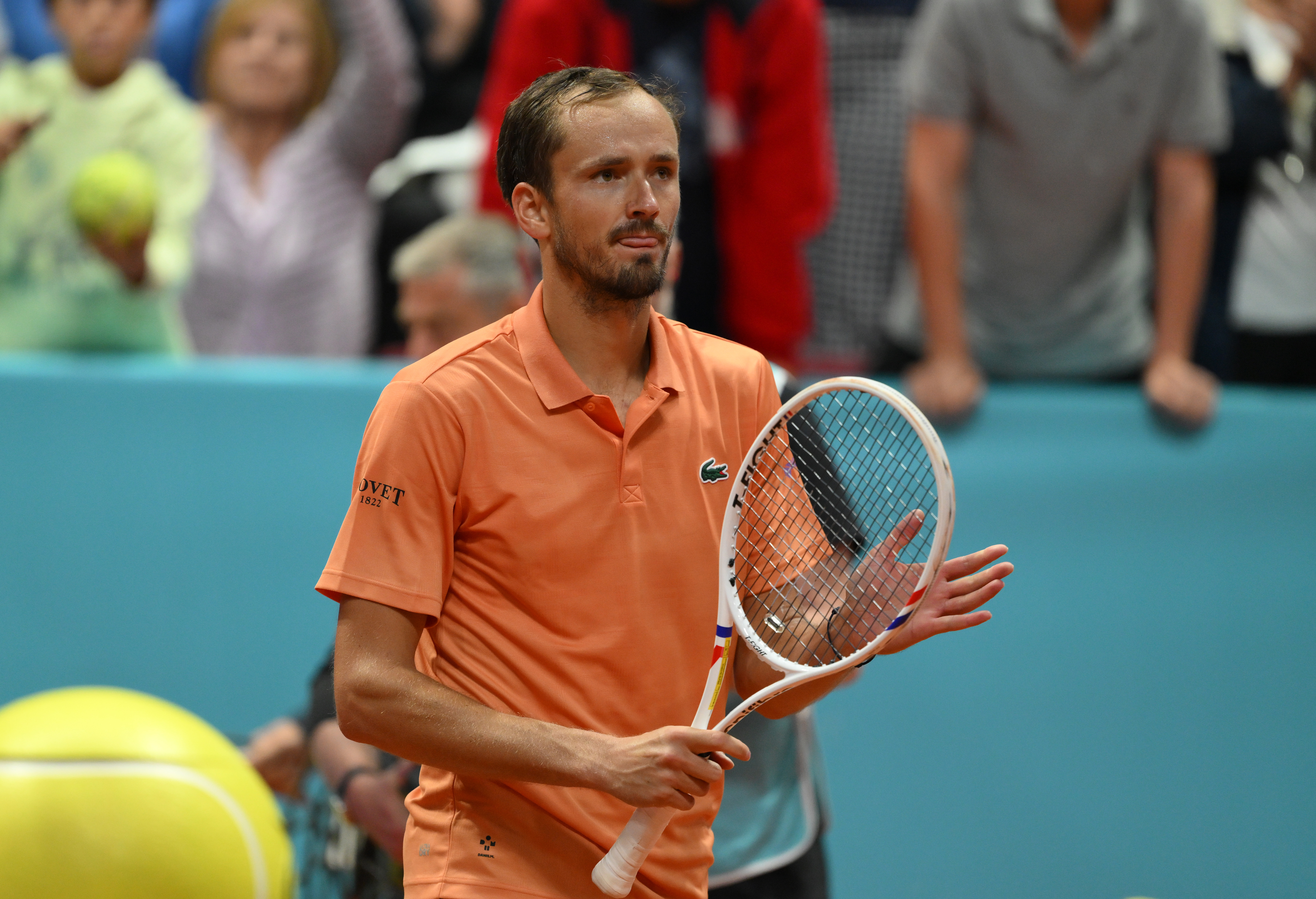 Medvedev en el Mutua Madrid Open 2026