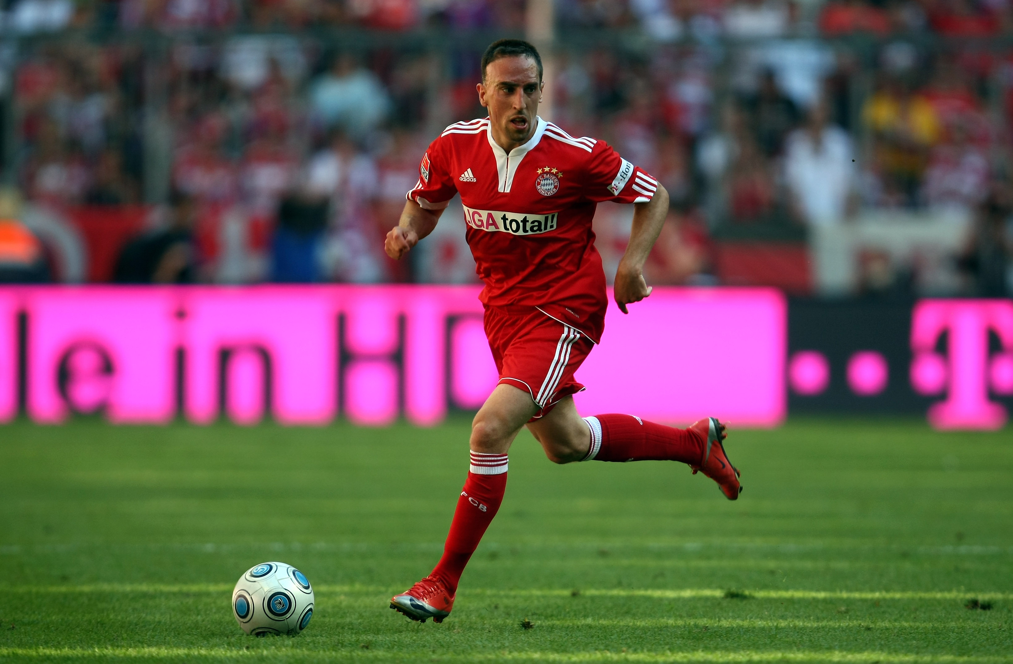 Franck Ribéry gehörte 2009 zu den begehrtesten Flügelspielern der Welt