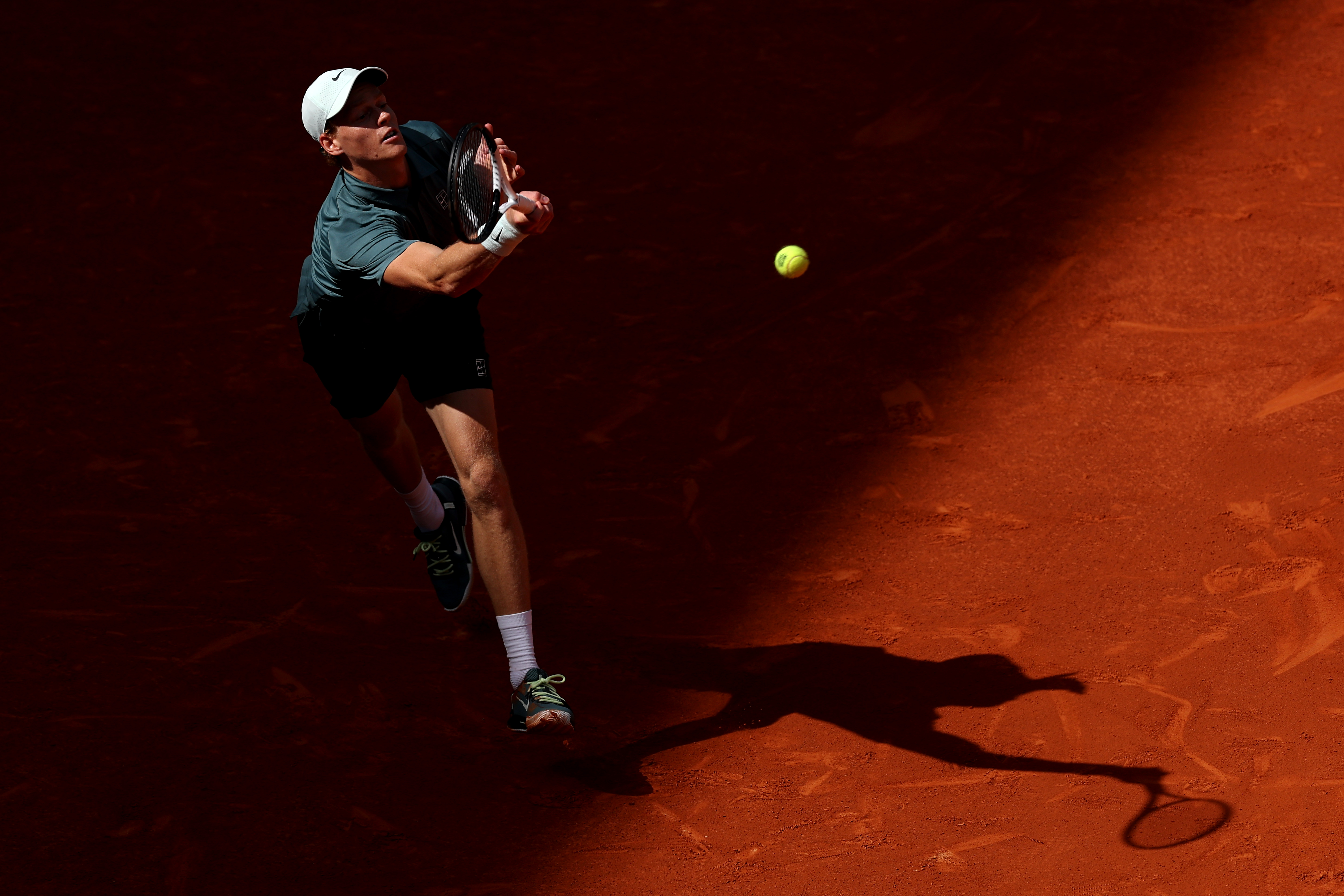 Jannik Sinner este martes en el Mutua Madrid Open 2026