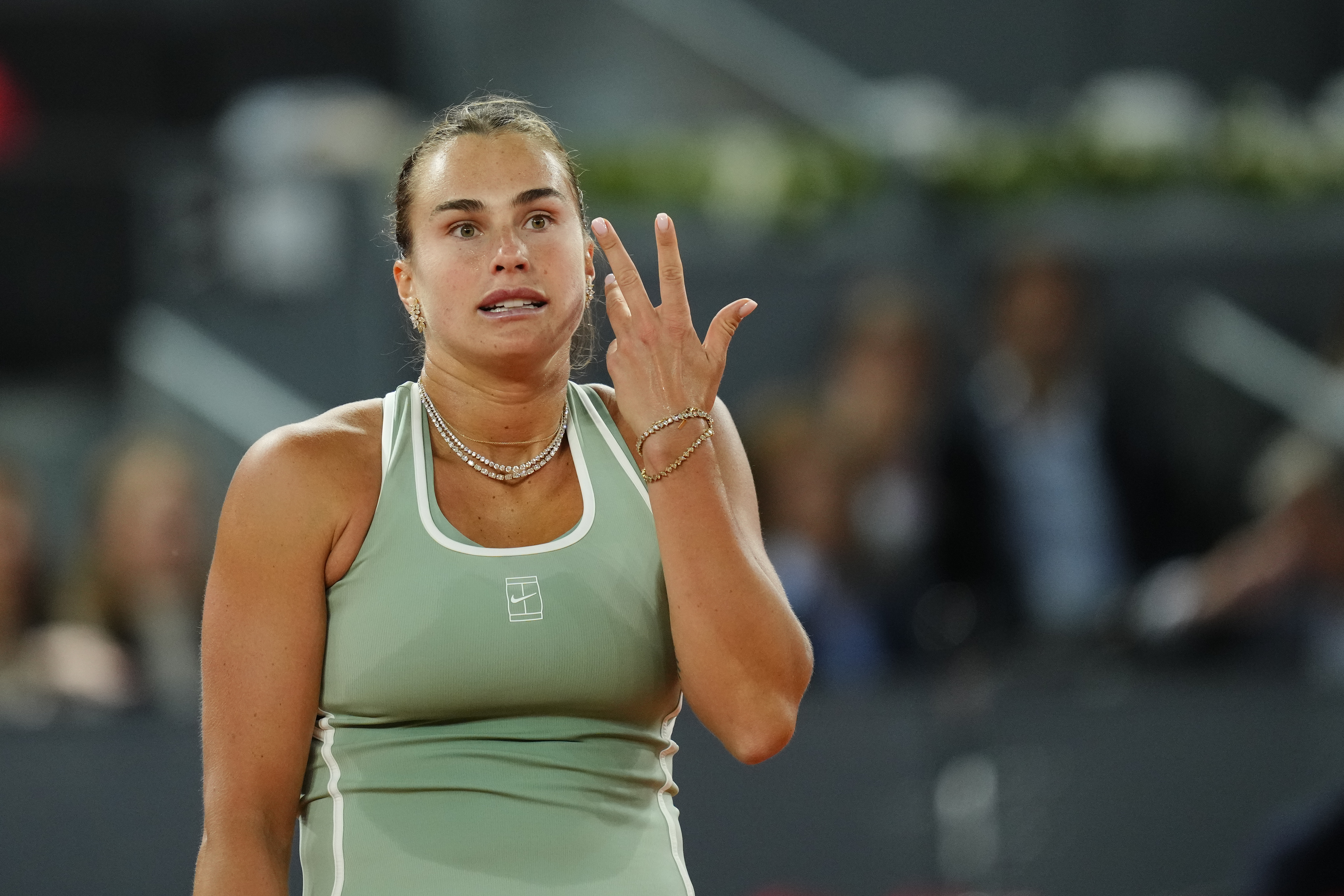 Aryna Sabalenka: Leichter Leistungsabfall in den vergangenen Wochen