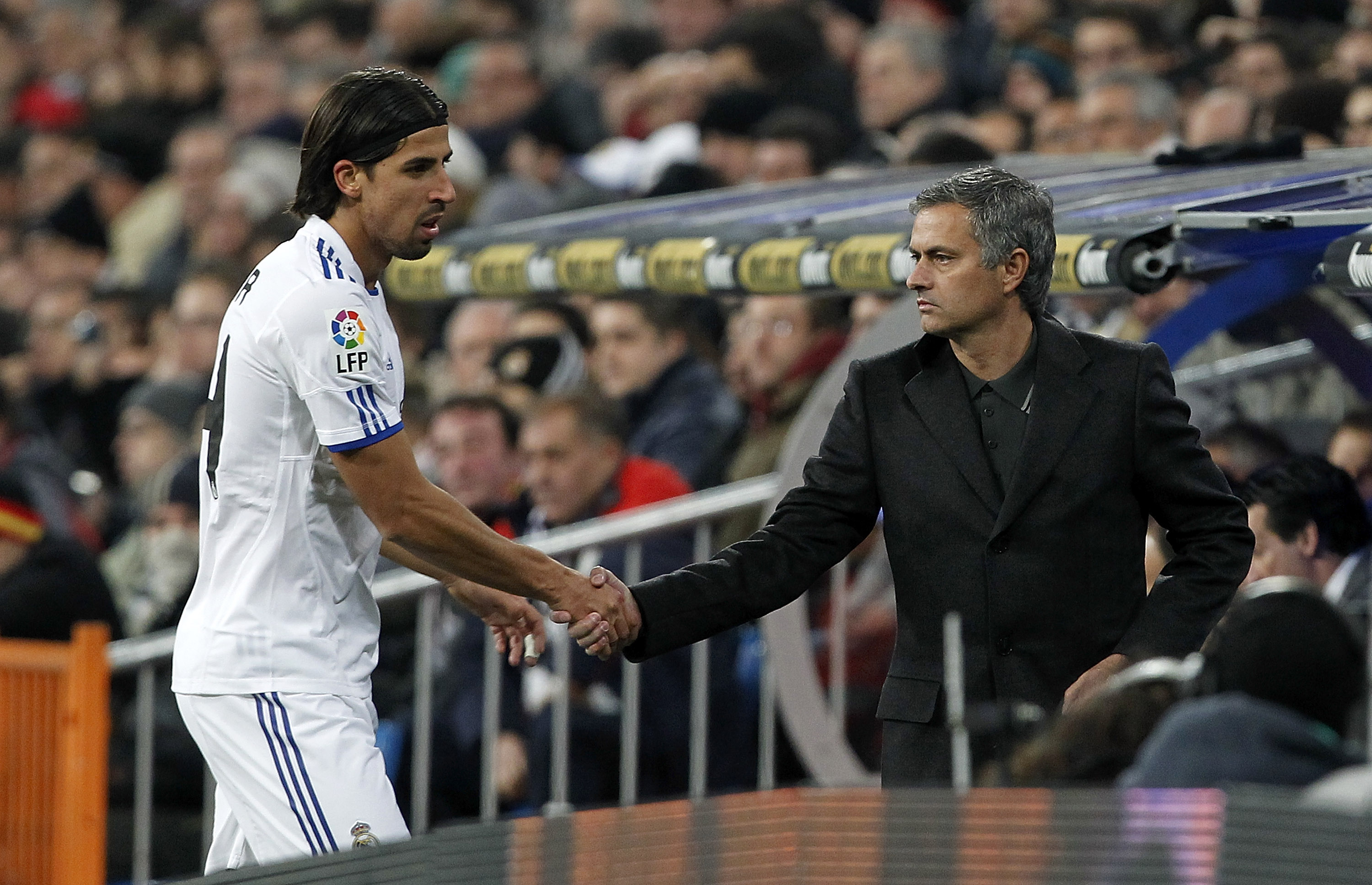 Sami Khedira und José Mourinho kennen sich aus der gemeinsamen Zeit bei Real Madrid