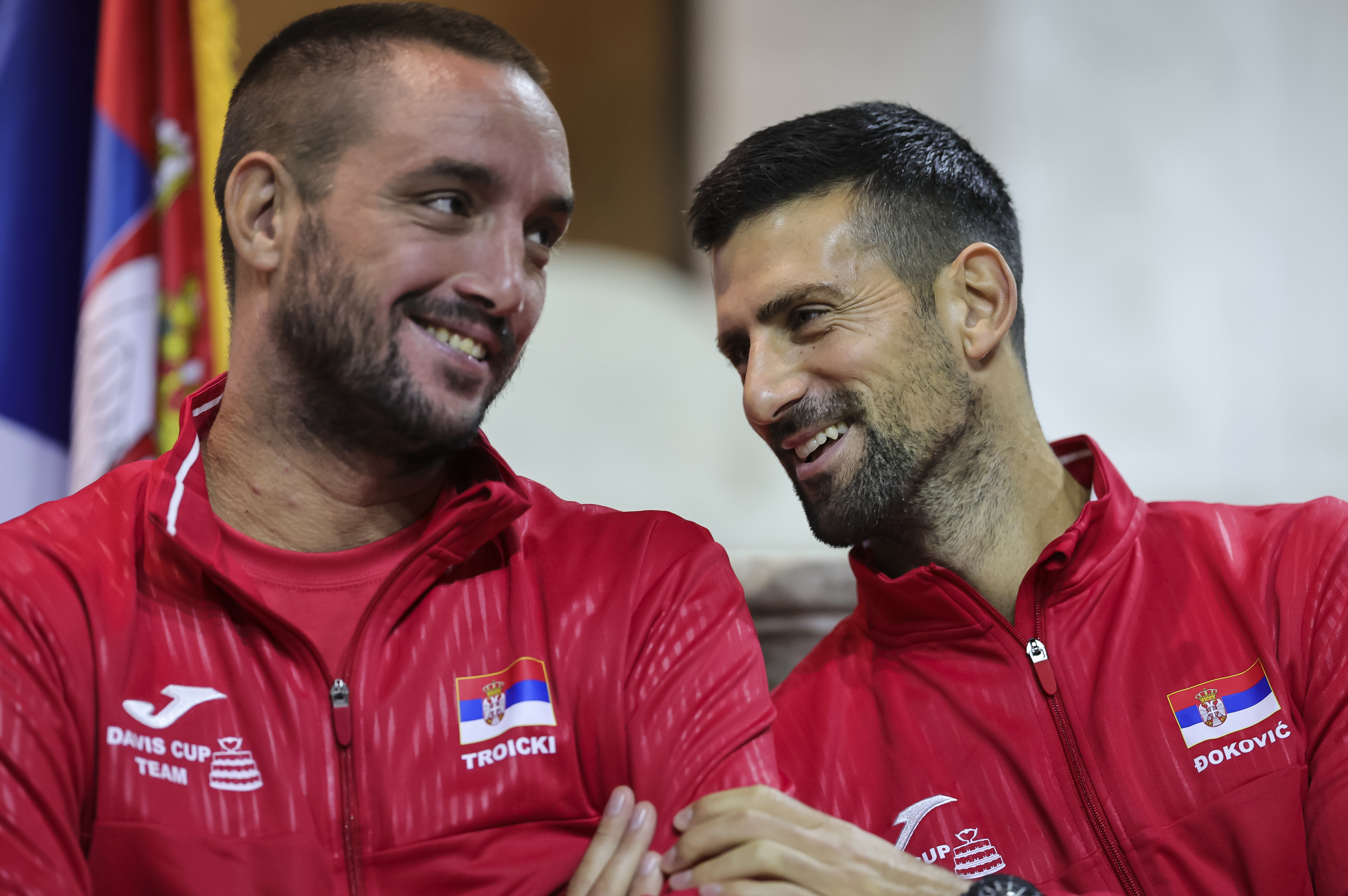 Viktor Troicki & Novak Djokovic