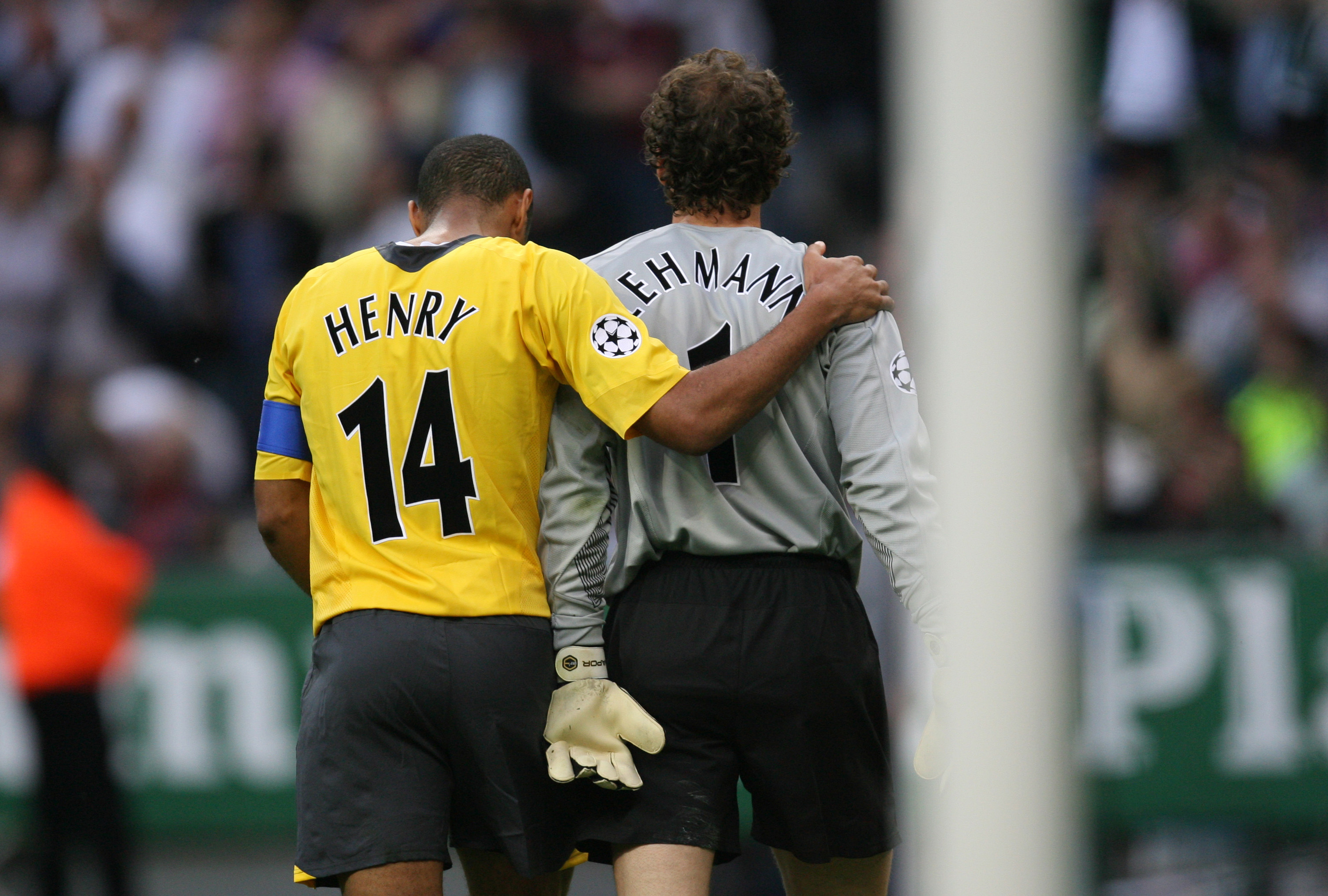 Thierry Henry und Jens Lehmann standen 2006 gemeinsam im Champions-League-Finale