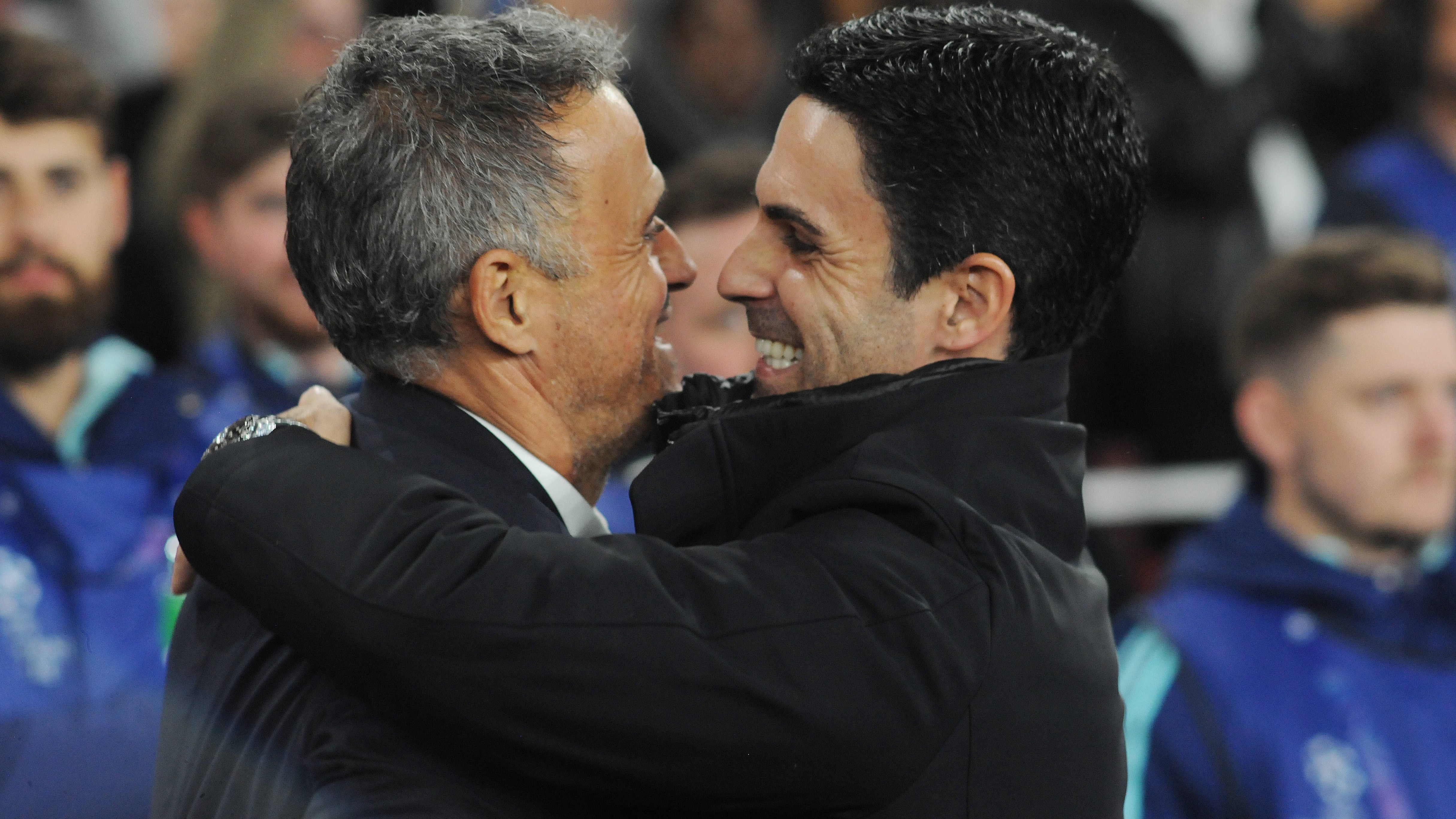 Luis Enrique und Mikel Arteta kennen sich schon lange