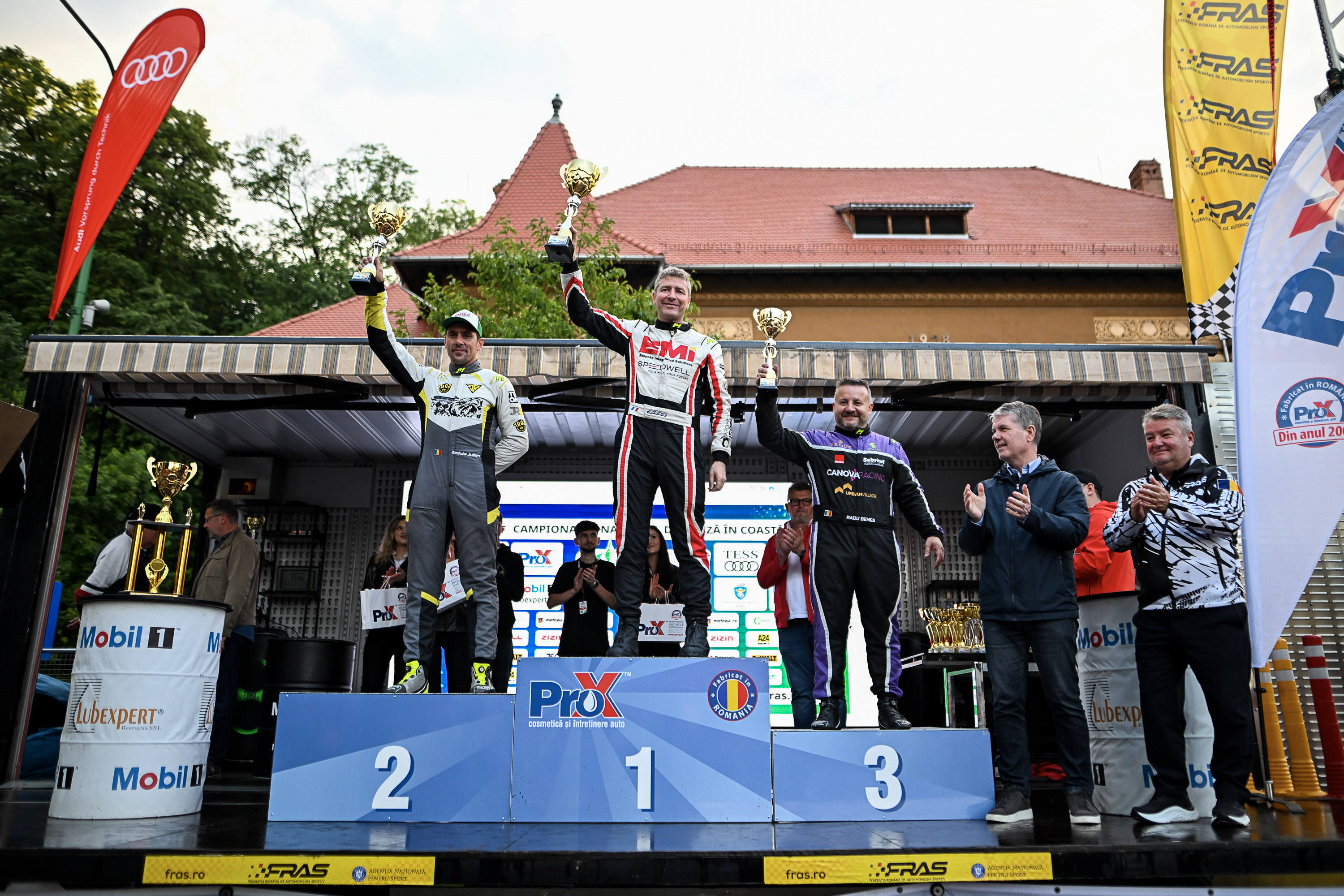 podium Raliul Brașovului