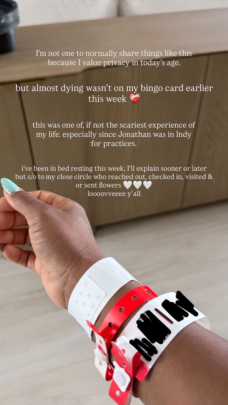 Diese Story postete Simone Biles auf Instagram // Screenshot: instagram.com/simonebiles