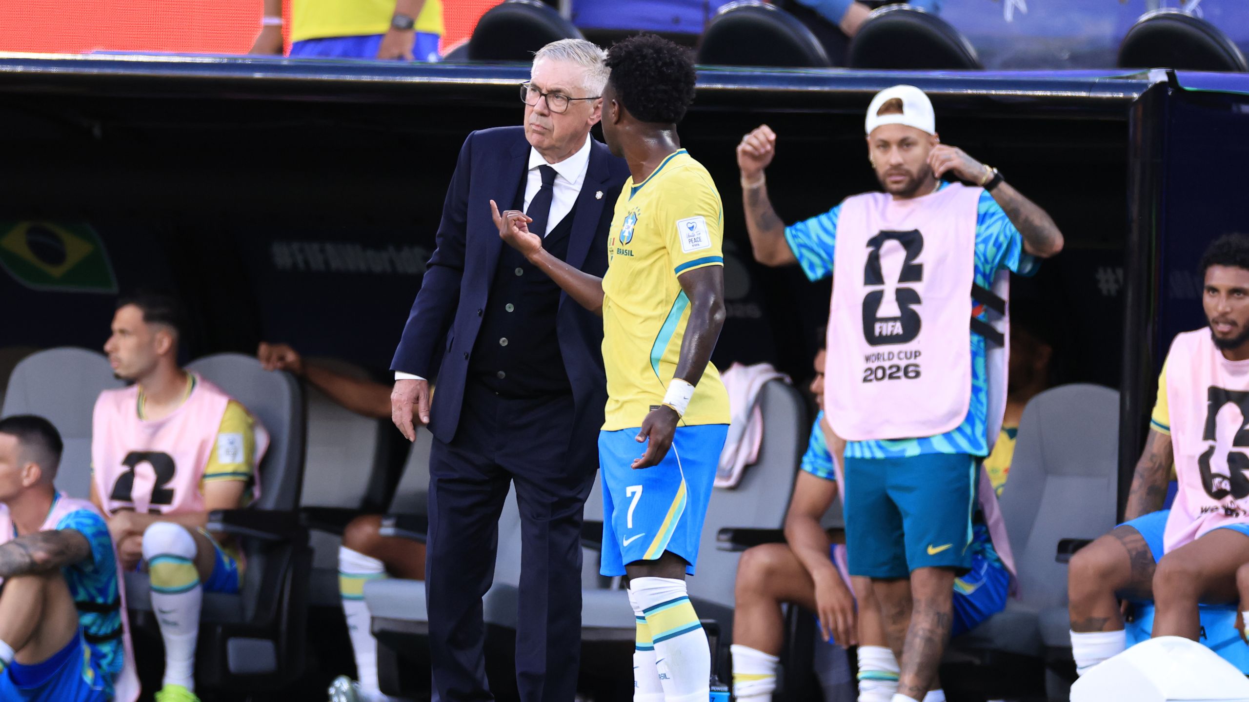 'All over the place' – Ancelotti, Vinicius react to ‘anxious’ Brazil display