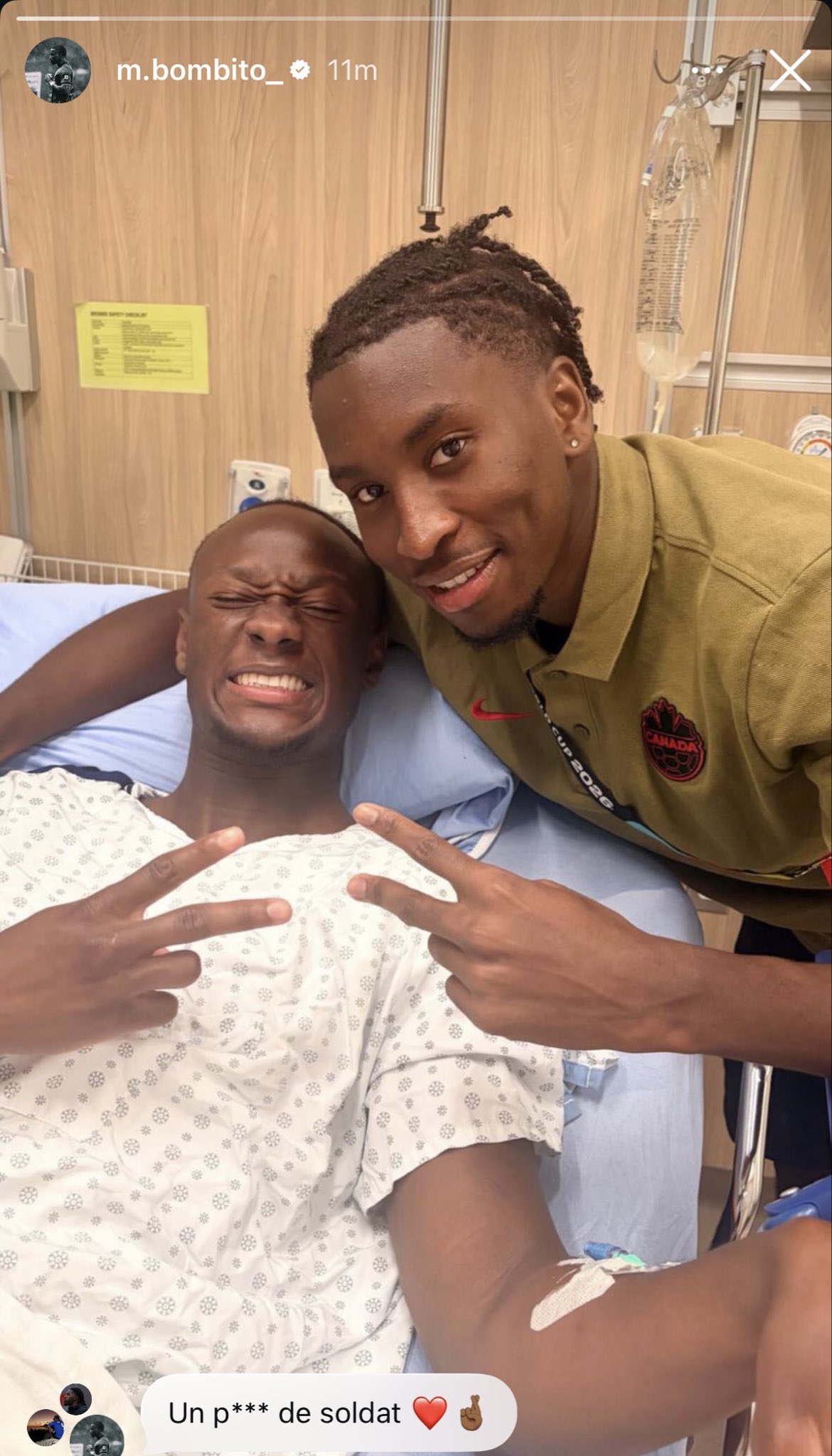 Moise Bombito alături de Ismael Kone.