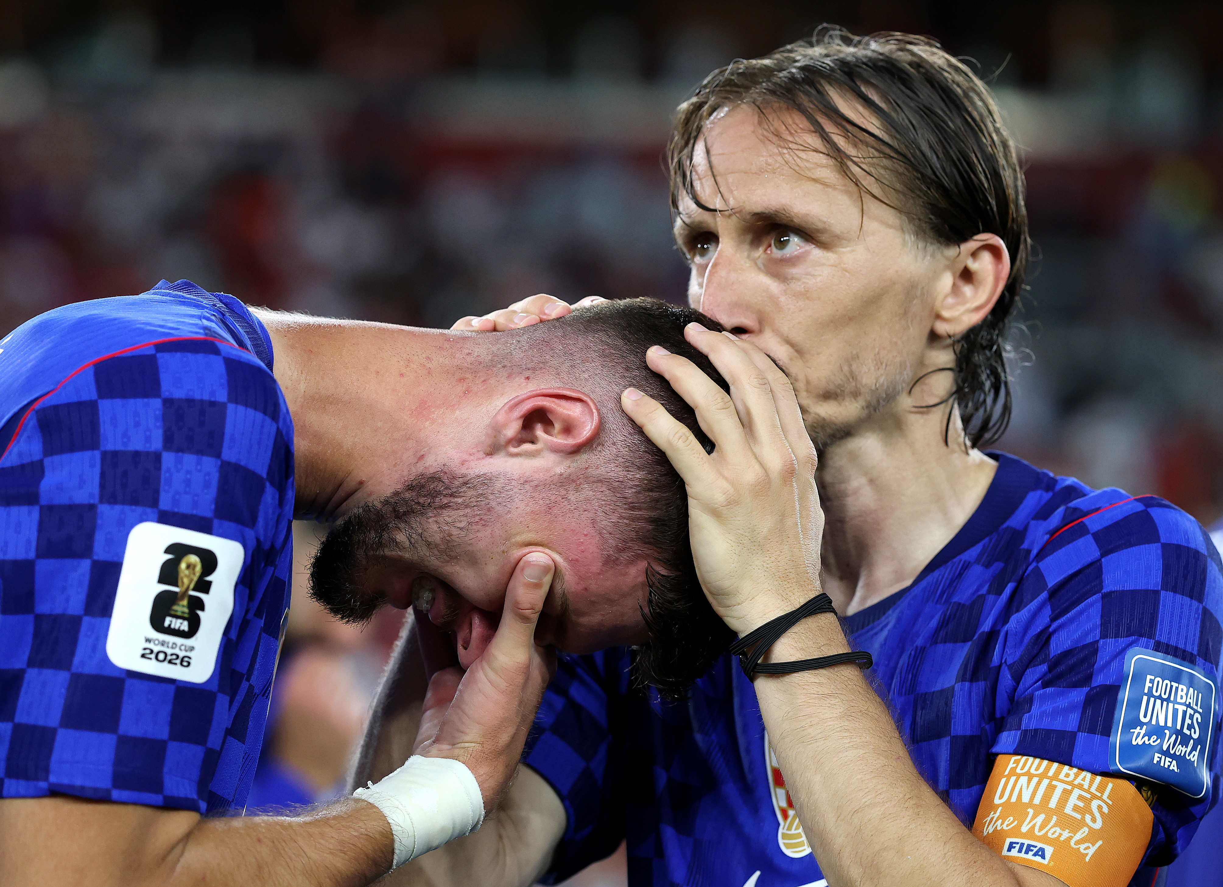Mateo Kovacic #8 și Luka Modric #10, Croația.