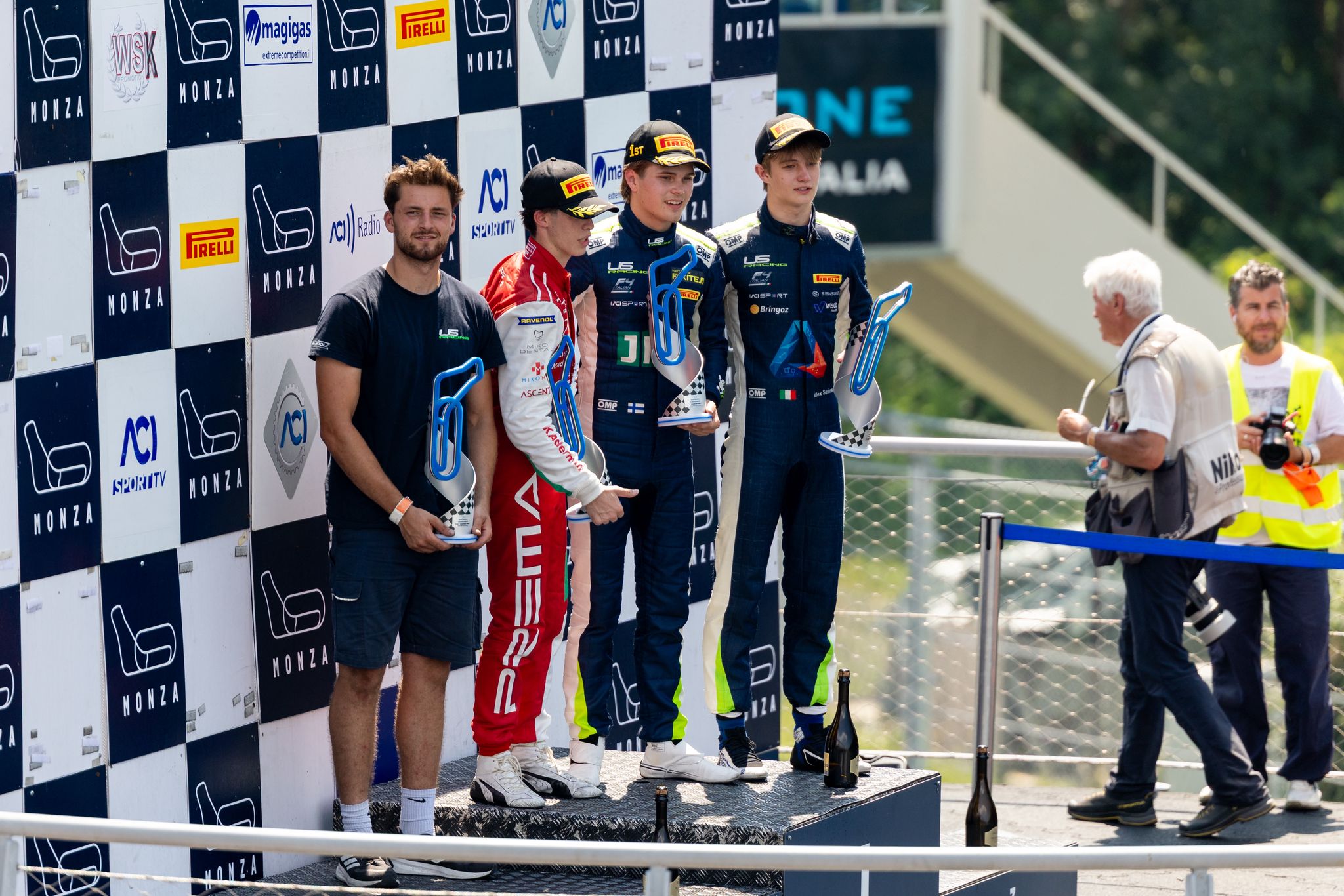 David Cosma Cristofor, pe podiumul de la Monza