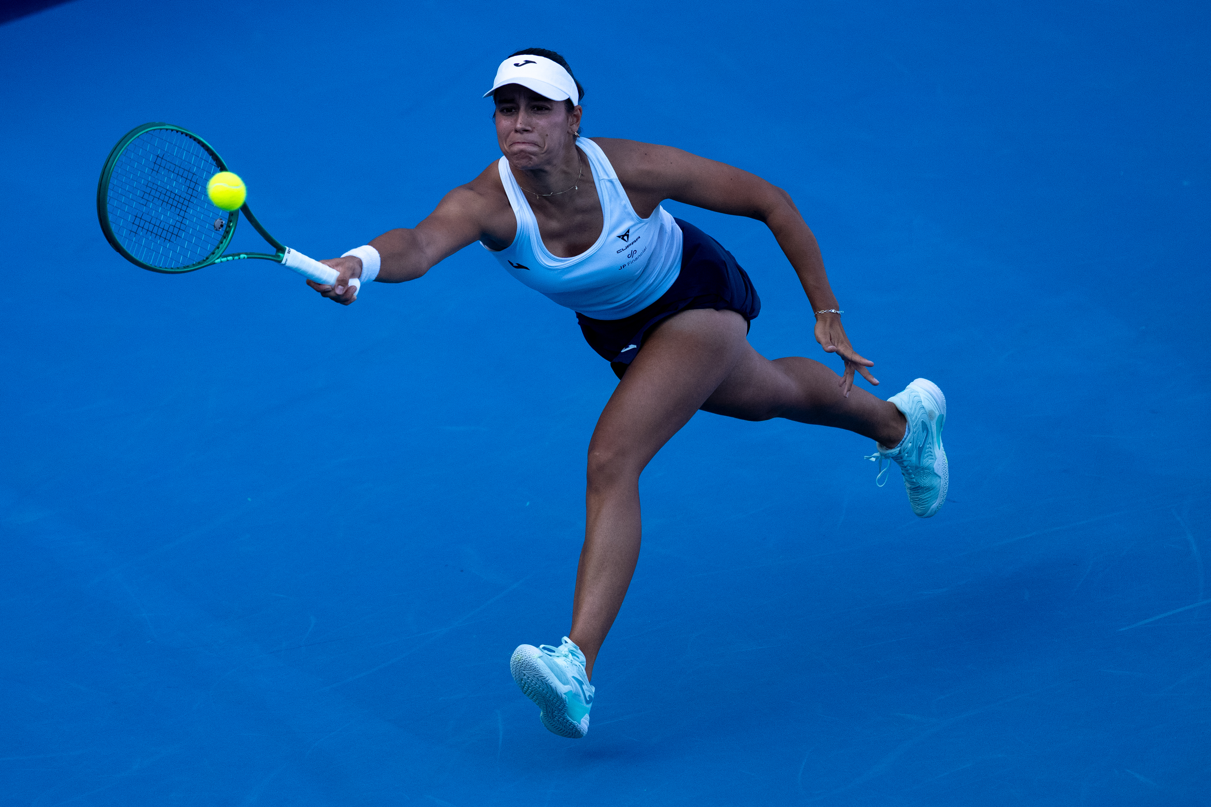 Jessica Bouzas en el WTA 250 Atenas 2026.