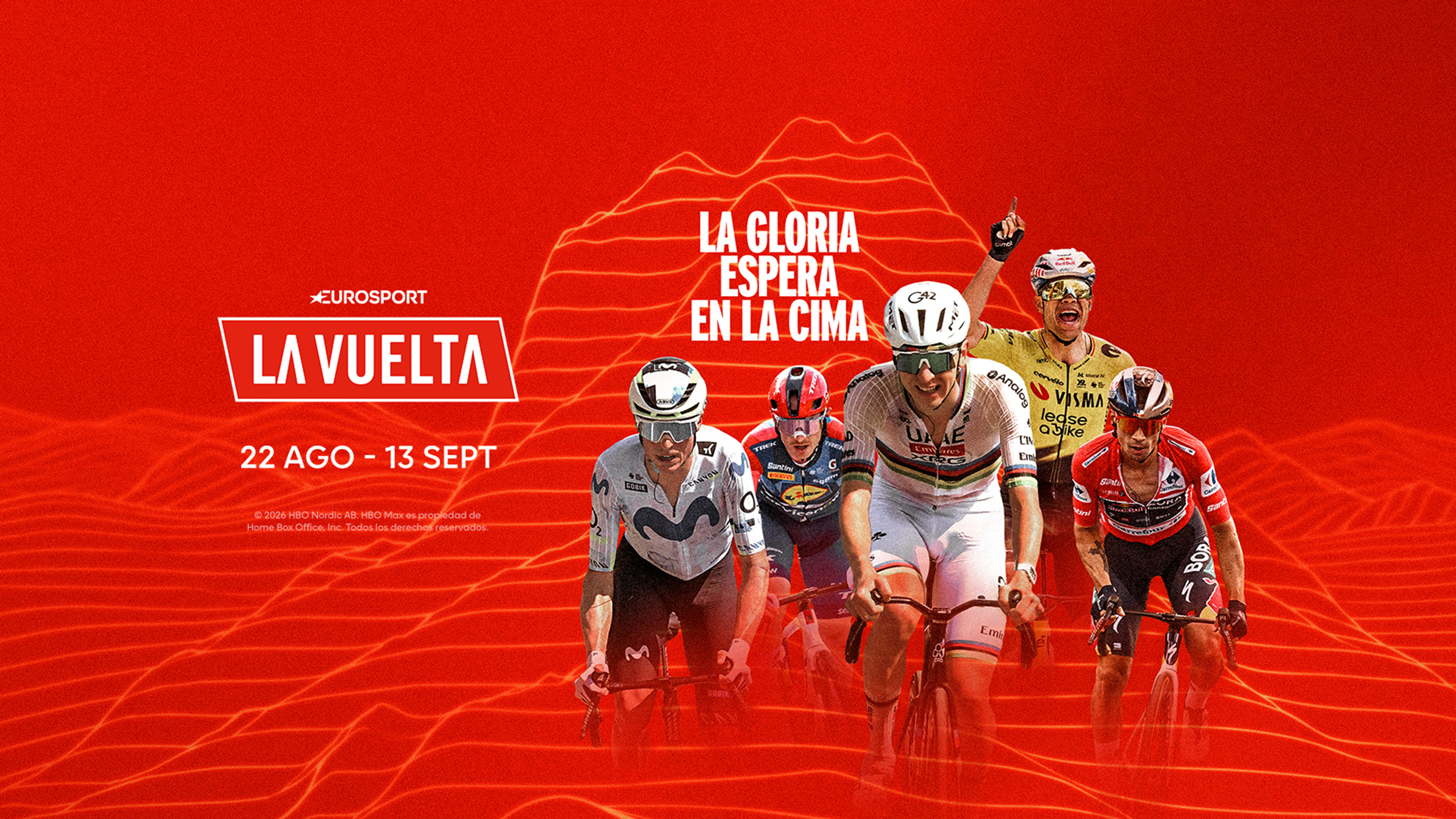 Guía de la Vuelta a España 2026: Fechas, recorrido, favoritos y cómo ver en Eurosport y HBO Max