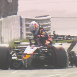 Dezastru pentru Verstappen la Zandvoort: și-a făcut mașina praf după o eroare necaracteristică