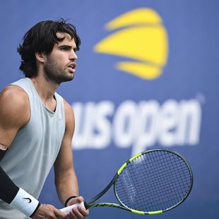 Alcaraz "s-a împiedicat" la primul test de la US Open! Ce s-a întâmplat la antrenamentul campionului