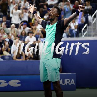 Adolfo Daniel Vallejo - Gael Monfils - US Open Rezumat
