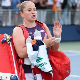 Toate i se întâmplă doar Jelenei Ostapenko. Moment memorabil la US Open 2026