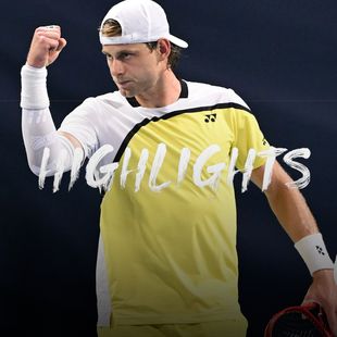 Zizou Bergs - Jesper de Jong - US Open Rezumat
