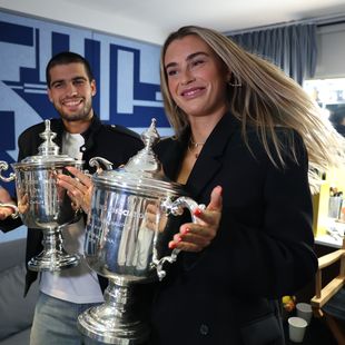 Sabalenka "a dat nas în nas" cu Alcaraz şi a rămas uimită de noul look al lui: "Sunt aşa geloasă!"