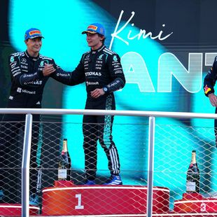 Reacţia lui Russell, după ce Antonelli, plecat de pe 19, l-a învins pe final şi a câştigat la Monza