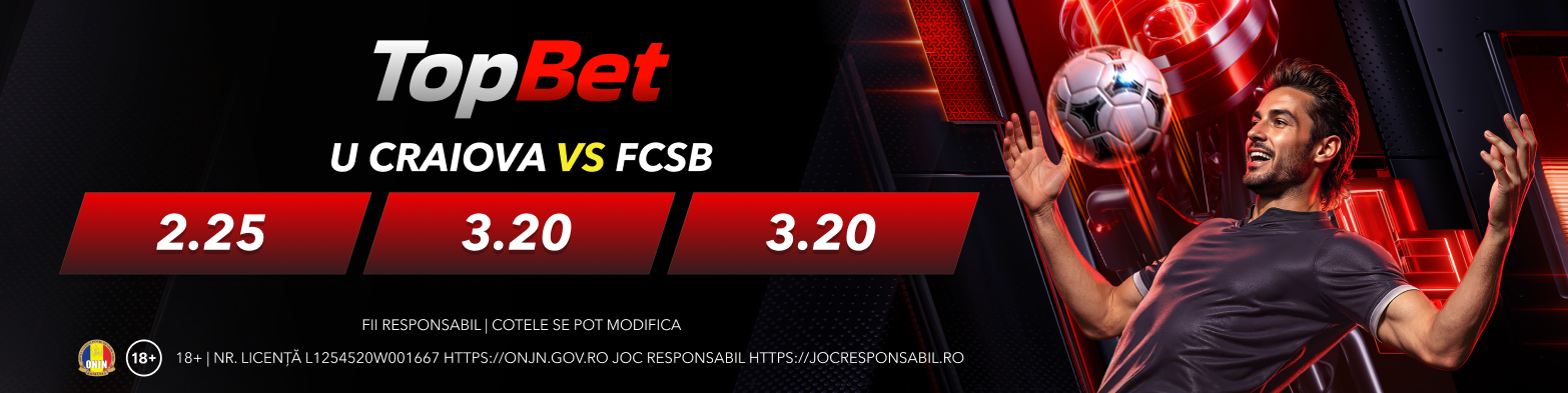 Cote Craiova - FCSB