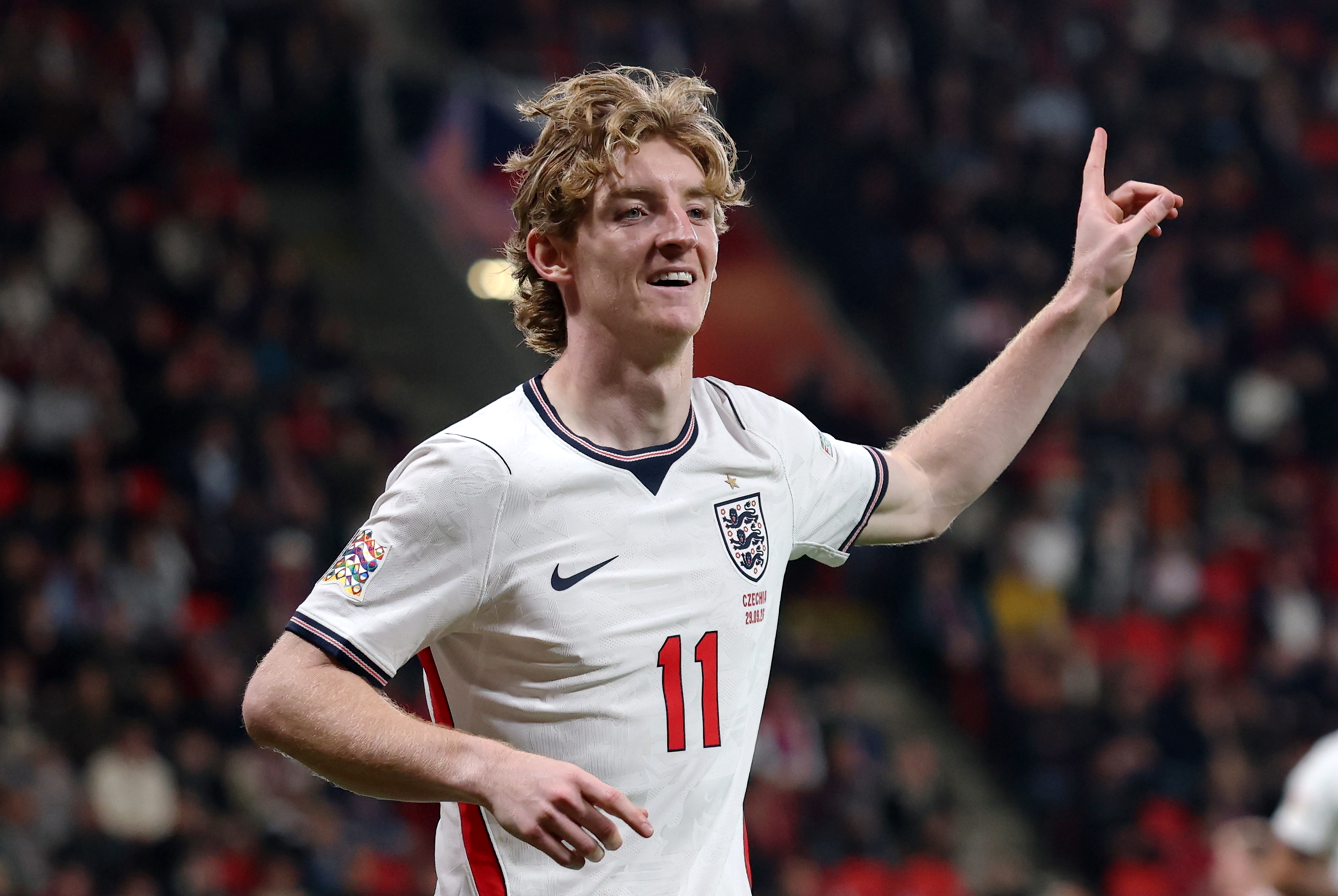 Czechia v England - Nations League result as Anthony Gordon and Harry ...