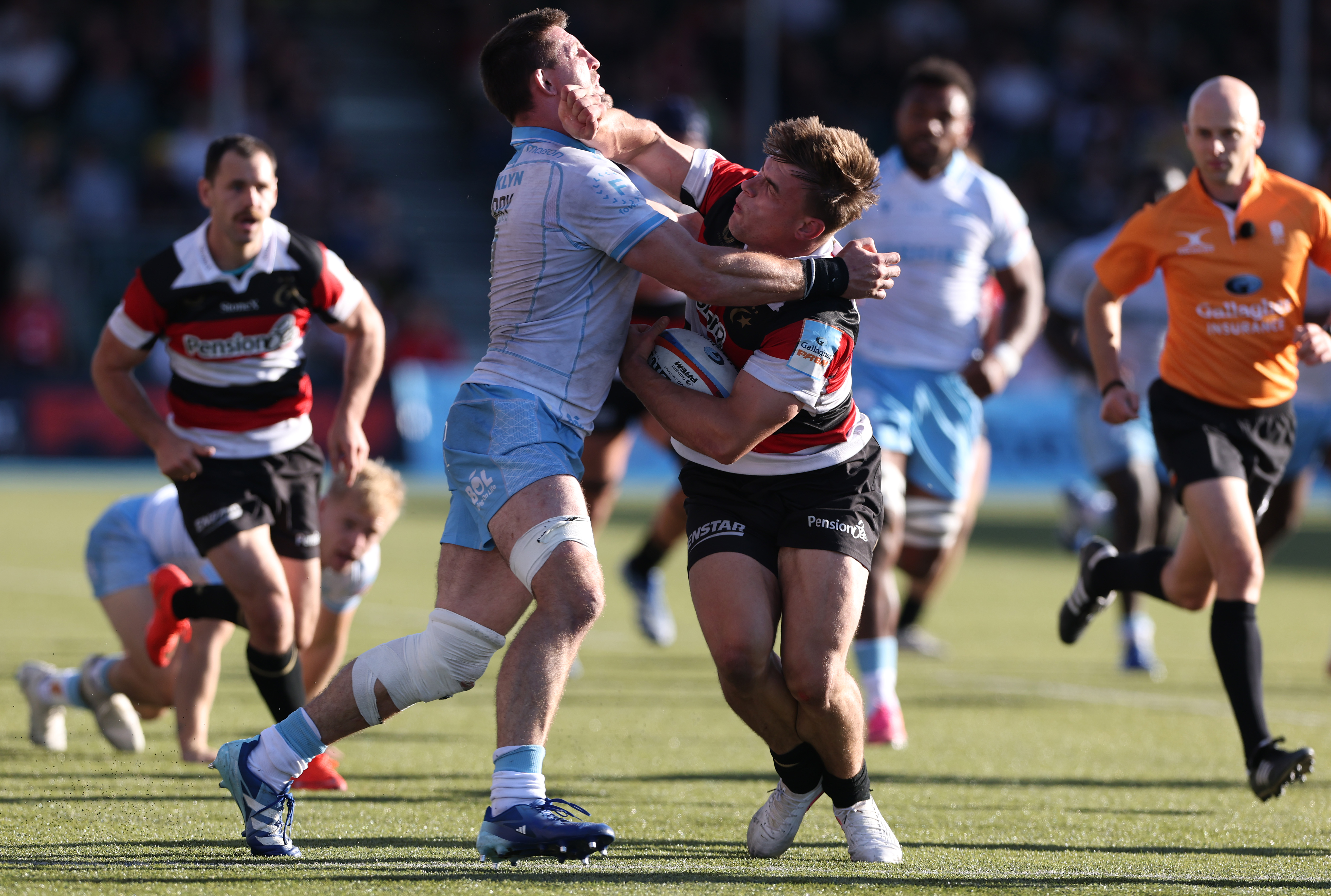 Sale spring shock by downing Saracens in style