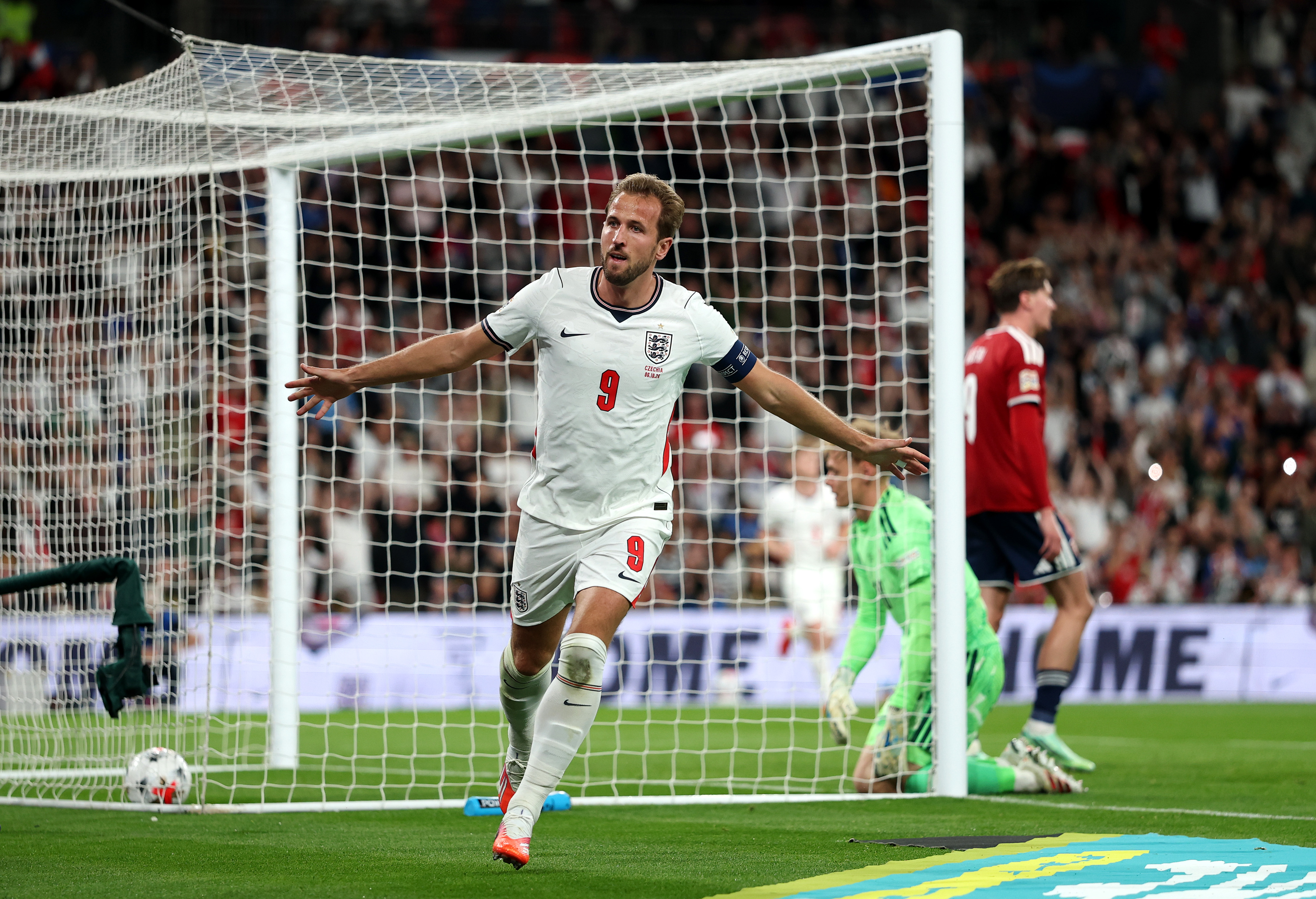 Kane zdominował mecz Anglii z Czechami
