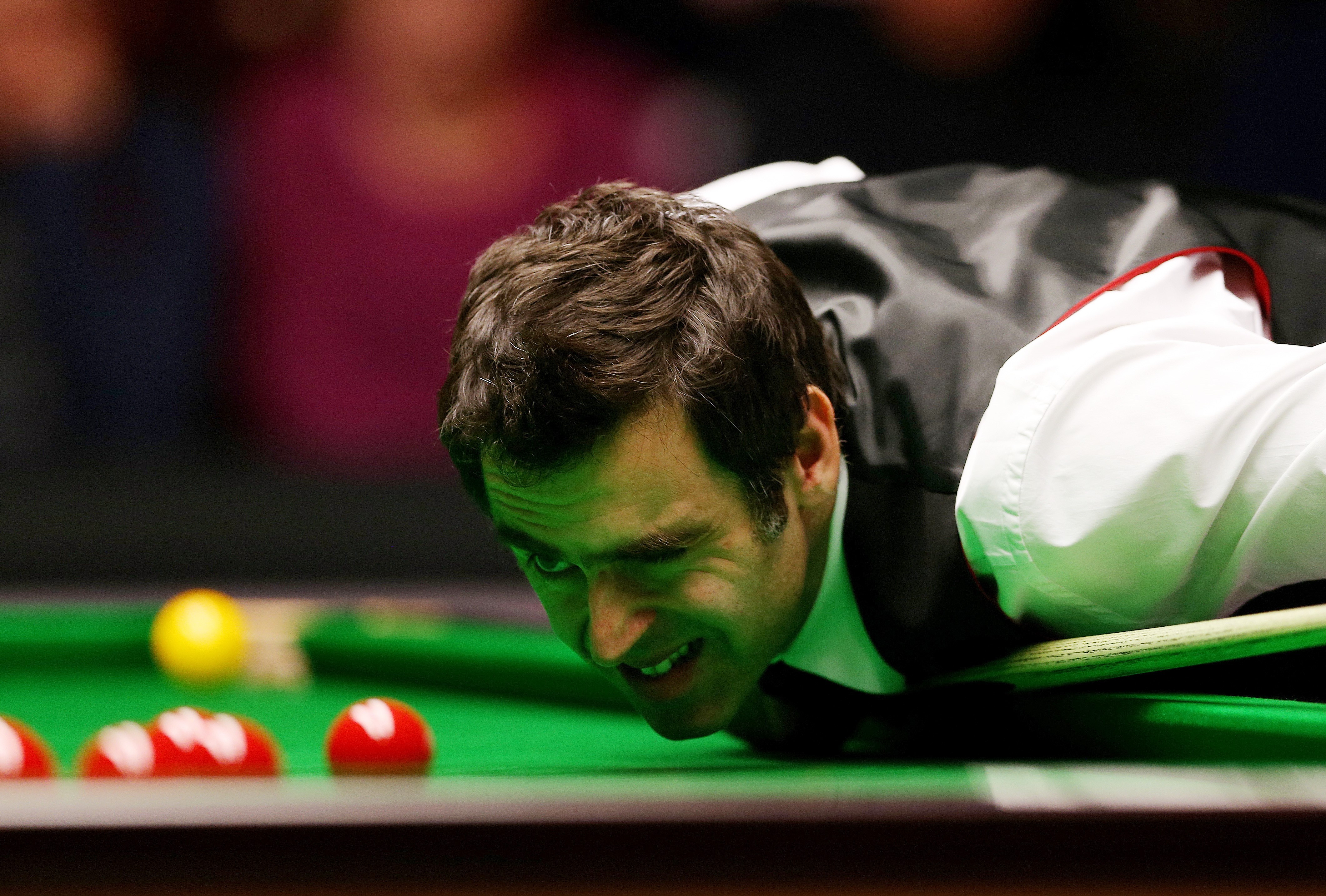 Ronnie struggled during his 6-1 loss to Neil Roberston in the Masters semi-final. 