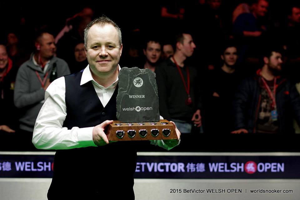 Ronnie feels John Higgins was back to his best in winning the Welsh Open in Cardiff.