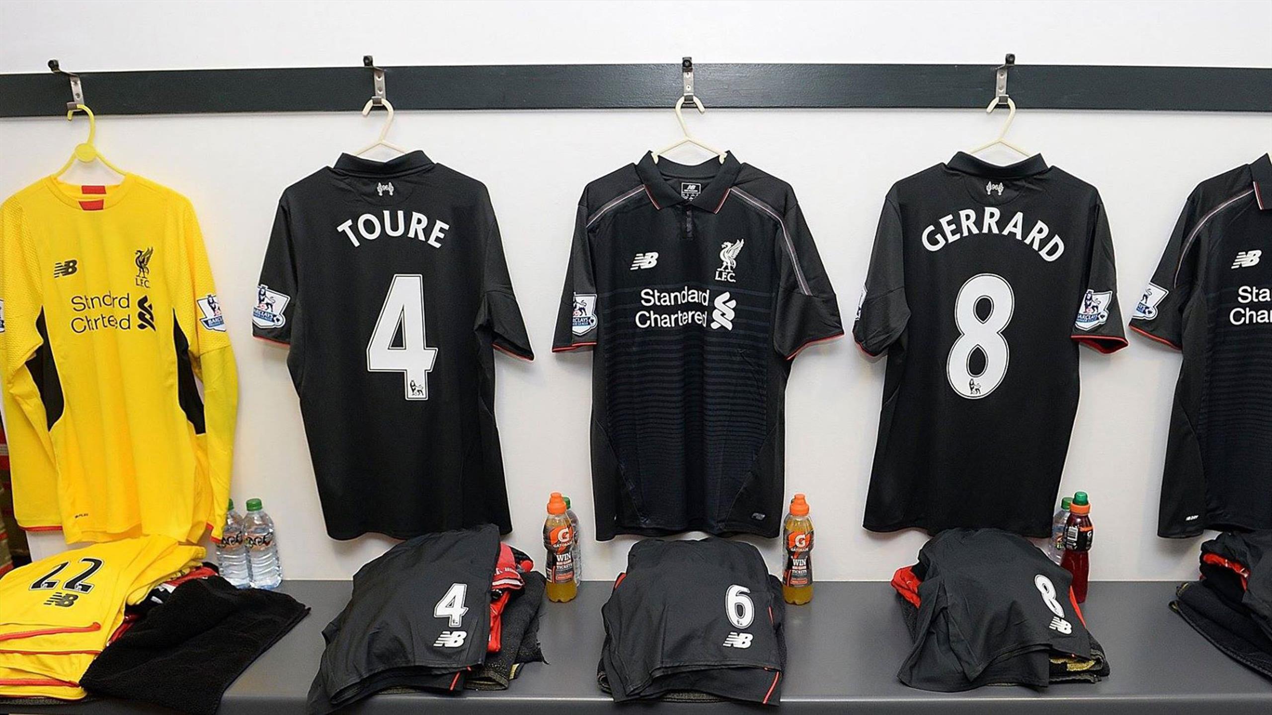 Maillot Extérieur Liverpool Tenue de match Maillot Extérieur Liverpool Tenue de match