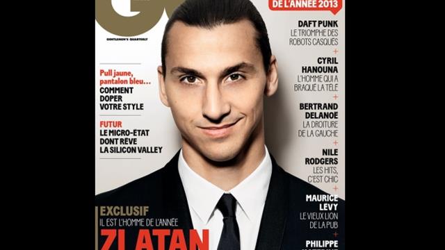 Zlatan Ibrahimovic élu “homme de l’année 2013″ par le magazine GQ