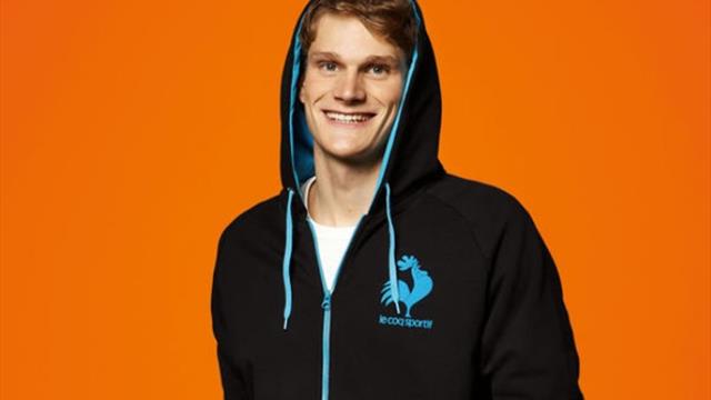 Yannick Agnel, ambassadeur du Coq Sportif