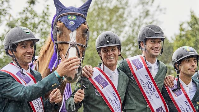 Le Brésil se comporte de manière parfaite à Hickstead