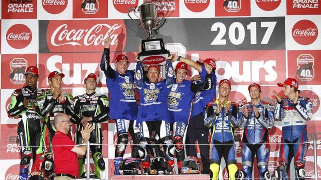 Yamaha Factory Racing Team pulls off hat-trick